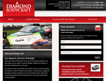 Tablet Screenshot of diamondbodycraft.com
